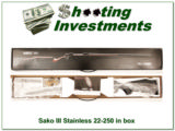 Sako III Stainless 22-250 in box! - 1 of 4