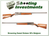 Browning A5 Sweet Sixteen 1857 Belgium Exc Cond! - 1 of 4