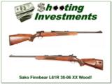 Sako L61R Finnbear 30-06 NICE wood grain! - 1 of 4