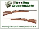 Browning Safari Grade 63 Belgium 30-06 - 1 of 4
