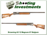Browning A5 12 Magnum 67 Belgium 30in VR - 1 of 4