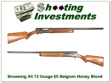 Browning A5 12 Gauge 65 Belgium Honey Blond Vent Rib - 1 of 4