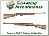 Browning BAR 75 Belgium 300 Win Mag Exc Cond! - 1 of 4