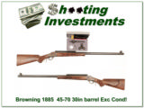 Browning 1885 45-70 BPCR 30in, case colored, oil finish! - 1 of 4