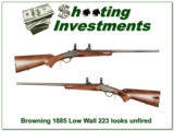 Browning 1885 Low Wall 223 as new! - 1 of 4