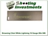 Browning Citori White Lightning 16 Gauge 28in NIB - 1 of 4