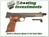 Smith & Wesson first edition Model 41 7 in MINT! - 1 of 4