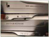 Smith & Wesson first edition Model 41 7 in MINT! - 4 of 4