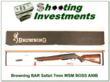 Browning BAR Safari in 7mm WSM with BOSS ANIB! - 1 of 4