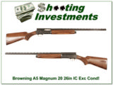 Browning A5 Magnum 20 Gauge 26in VR IC! - 1 of 4
