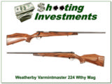 Weatherby Mark V Varmintmaster 224 Wthy Mag as new! - 1 of 4