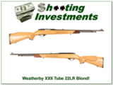 Weatherby Mark XXII Tube BLOND Exc Condition! - 1 of 4
