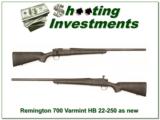 Remington 700 Varmint 22-250 made in 1002 as new! - 1 of 4