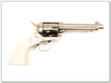 Colt SAA 44 Special with 44-40 Cylinder Ivory Grips polished nickel! - 2 of 4