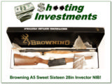 Browning A5 Sweet Sixteen 28in Invector NIB! - 1 of 4