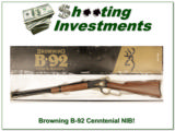Browning Model 92 Centennial 44 mag NIB - 1 of 4