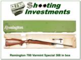 Remington 700 BDL Varmint Special hard to find 308 HB in BOX! - 1 of 4