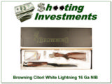 Browning Citori White Lightning 16 Gauge 28in NIB - 1 of 4