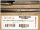 Weatherby Mark V Ultra Light Weight 240 Wthy Mag in box - 4 of 4