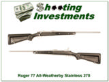 Ruger Mark II Stainless Skeleton 270 Winchester - 1 of 4