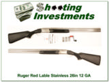Ruger Red Label Stainless 12 Gauge 28in! - 1 of 4