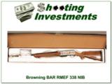 Browning BAR RMEF 338 1995 NIB! - 1 of 4