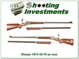 Shiloh Sharps 1874 Long Range Express rifle in 45-70 - 1 of 4