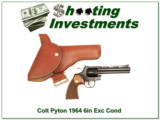 1964 Colt Python 6in near new - 1 of 4