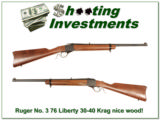 Ruger No. 3 1976 Liberty 30-40 Krag Exc Cond! - 1 of 4