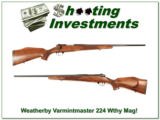 Weatherby Mark V Varmintmaster 224 Wthy looks new! - 1 of 4