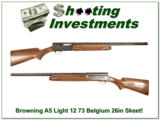 Browning A5 Light 12 73 Belgium 26in Skeet Collector! - 1 of 4