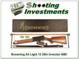 Browning A5 Light 12 Invector Plus 28in NIB! - 1 of 4