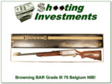 Browning BAR 270 Grade III 70 Belgium NIB! - 1 of 4