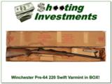 Winchester Model 70 Pre-64 Varmint 22 Swift ANIB, yes in box! - 1 of 4