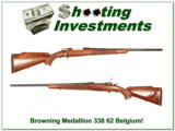 Browning Medallion Grade 62 Belgium 338 Win Exc Cond! - 1 of 4