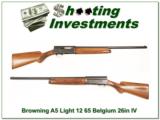 Browning A5 Light 12 65 Belgium 26in IC! - 1 of 4