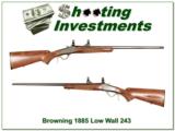 Browning 1885 Low wall 243 Winchester! - 1 of 4