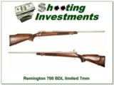 Remington 700 BDL Limited Edition Stainless Walnut 7mm - 1 of 4