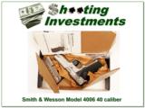 Smith & Wesson Model 4006 40 Caliber NIB - 1 of 4