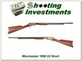 Winchester 1890 22 Short made in 1896 Exc Cond! - 1 of 4