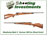 Weatherby Mark V Deluxe German 300 nice wood! - 1 of 4