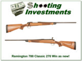  Remington 700 Classic 270 Winchester as new! - 1 of 4