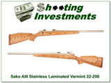  Sako III Laminated Stainless Varmint HB 22-250 as new! - 1 of 4