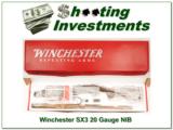Winchester SX3 Walnut and silver NIB 20 Gauge! - 1 of 4