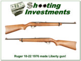 Ruger 10-22 22LR hard to find 1976 Liberty model! - 1 of 4