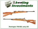 Remington 700 BDL early 270 Win XX Wood! - 1 of 4