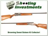Browning A5 Sweet Sixteen 63 Belgium Top Collector! - 1 of 4