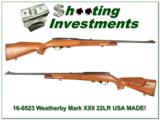 Weatherby XXII 22 rimfire clip feed USA made! - 1 of 4