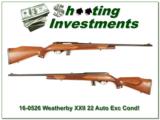 Weatherby XXII 22 Auto Exc Cond! - 1 of 4