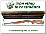 Browning BAR 22LR in box! - 1 of 4